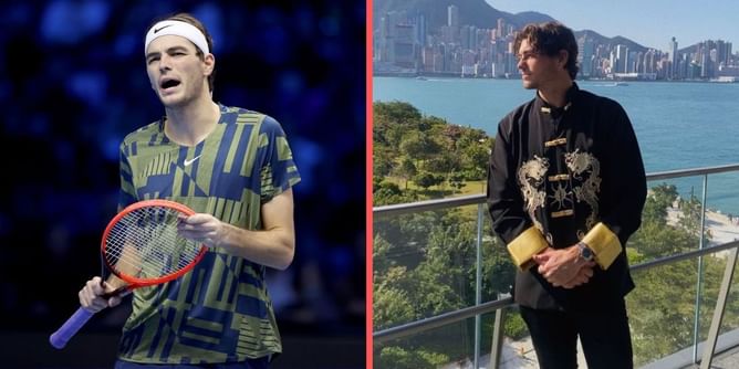 Taylor Fritz arrives in Hong Kong for exhibition tournament