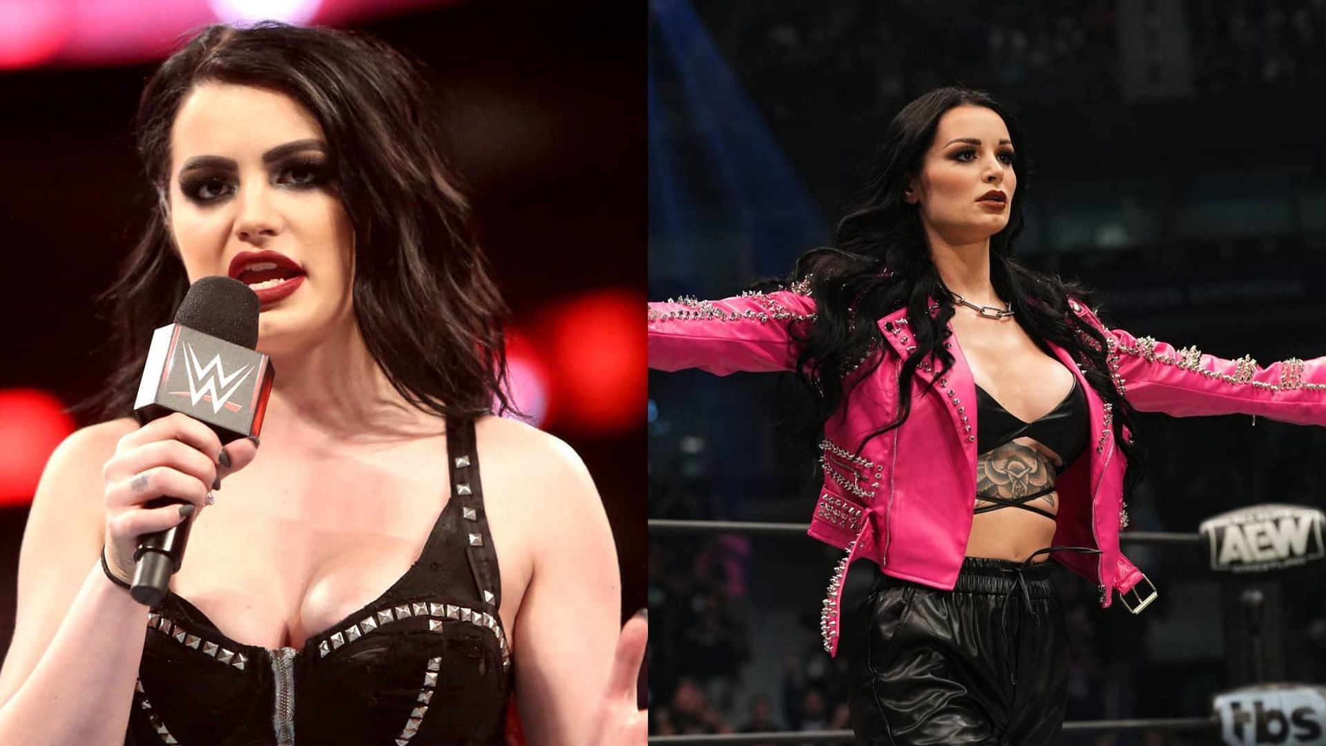 Current AEW star Saraya (Paige in WWE)