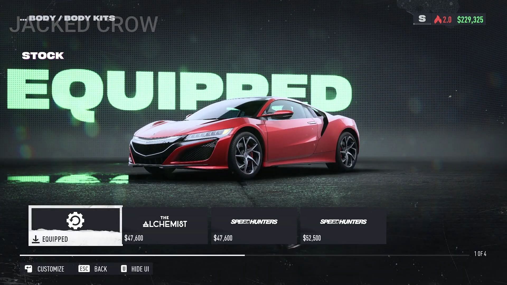 The Acura NSX 2017 in all its glory (Image via YouTube/Jacked Crow)