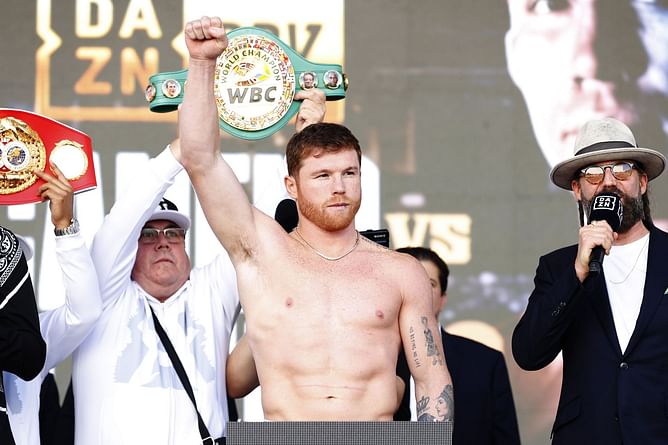 Eddie Hearn reveals who Canelo Alvarez will face in his May return