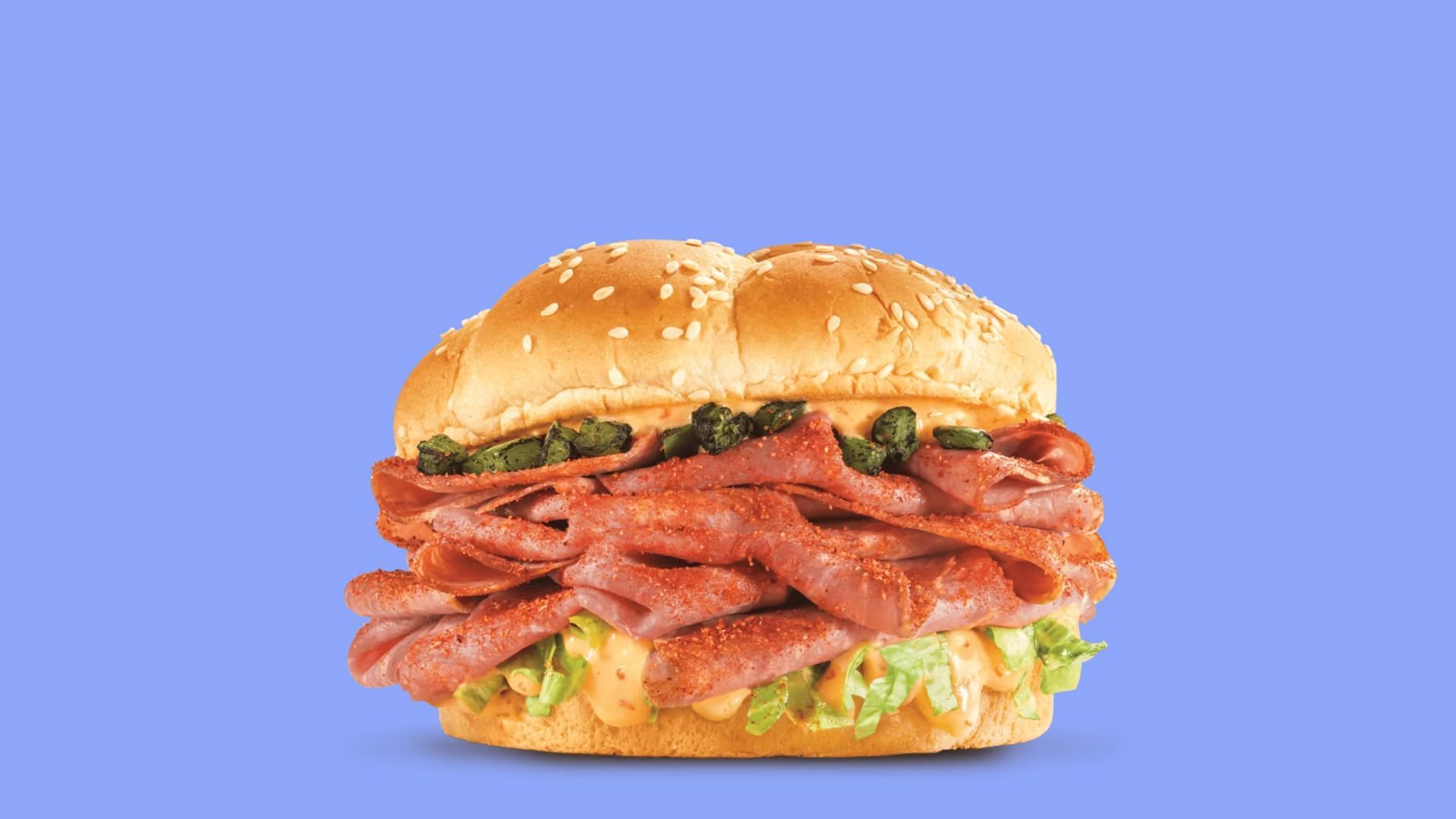 Smokey Spicy Roasted Beef Sandwich (Image via Arby&rsquo;s)