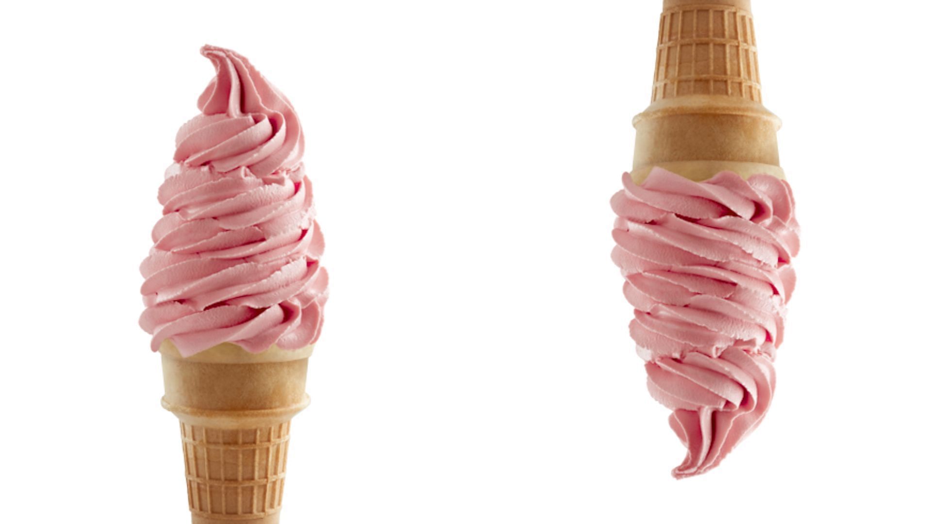 Strawberry Soft Serve (Image via Cārvēl Ice Creams)