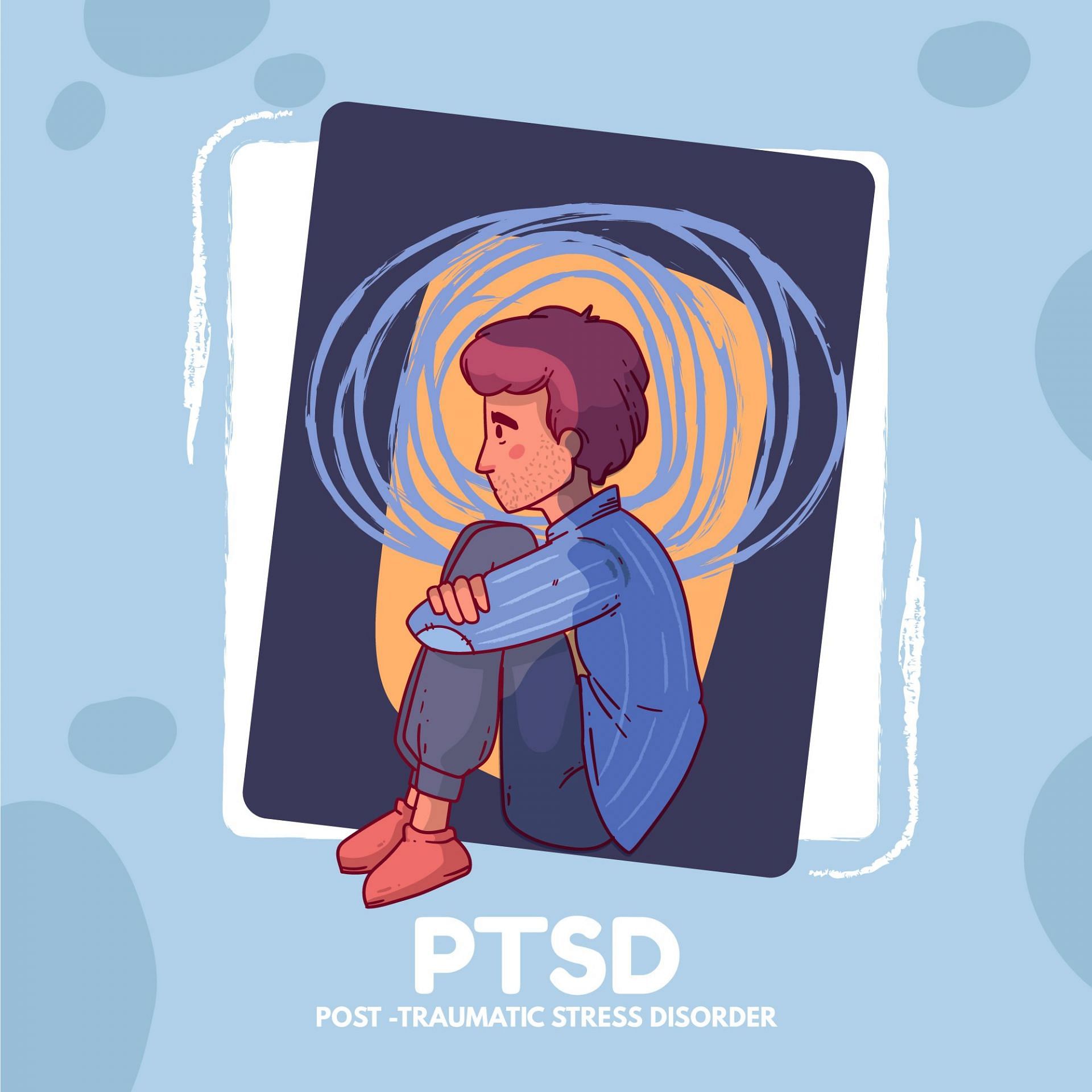 It can be very difficult to deal with PTSD without support. (Image via Freepik/ Freepik)