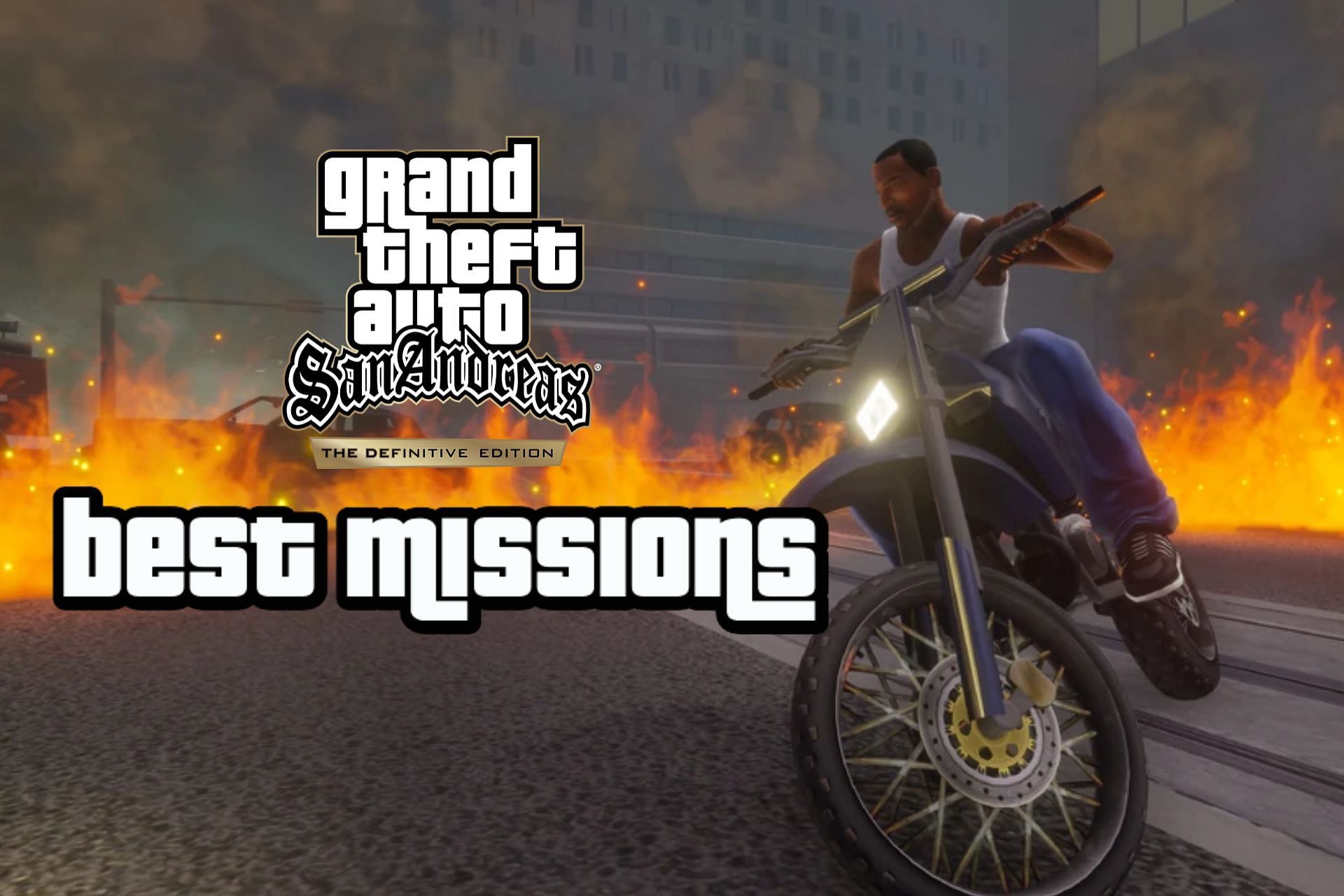 Five of the best missions in GTA San Andreas Definitive Edition (Image via Rockstar Games)