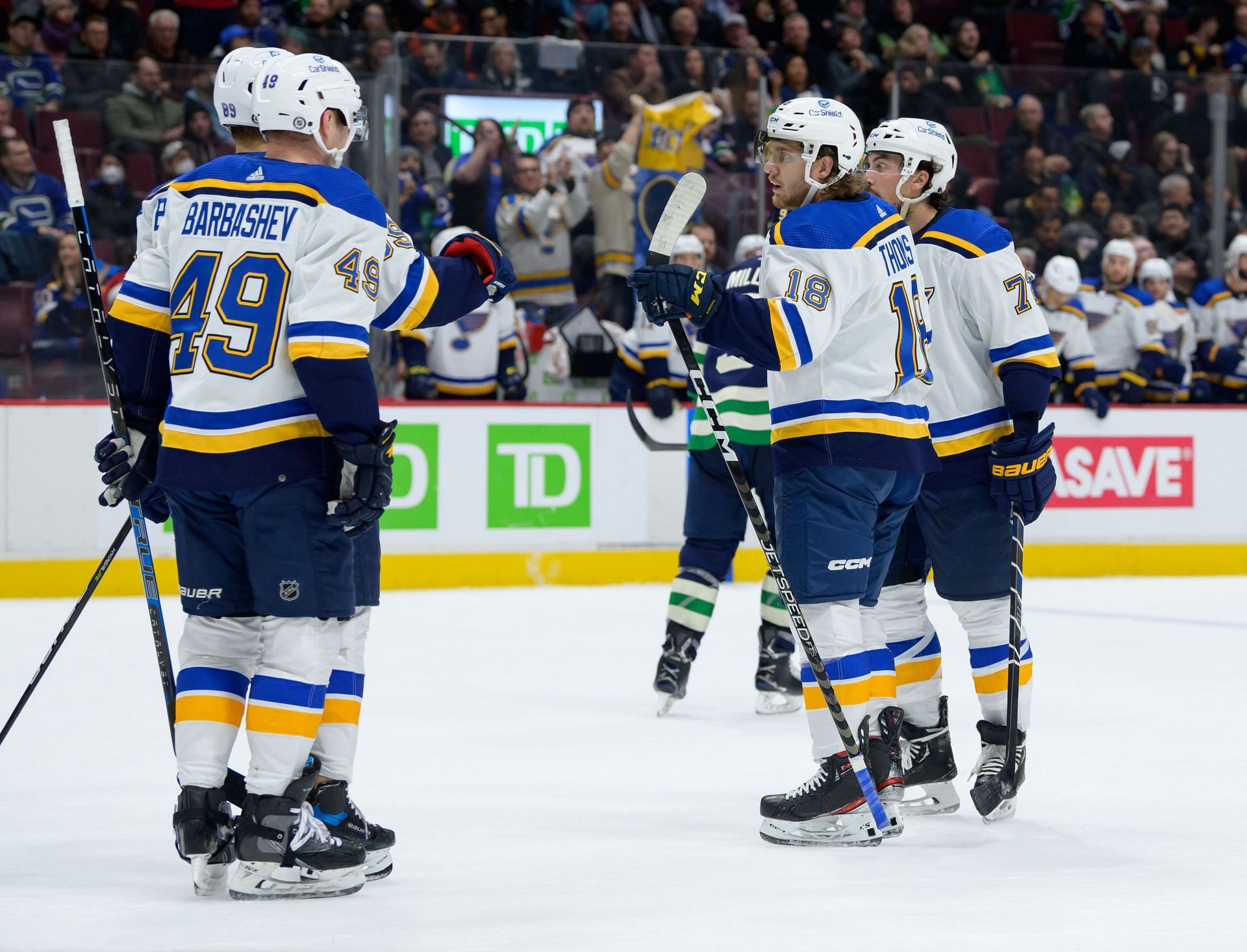 St. Louis Blues v Vancouver Canucks