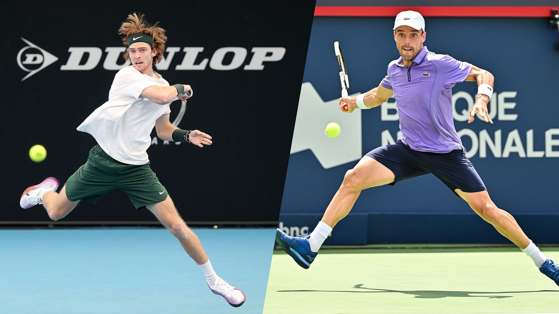 Andrey Rublev will face Roberto Bautista Agut in the first round of the Adelaide International 1