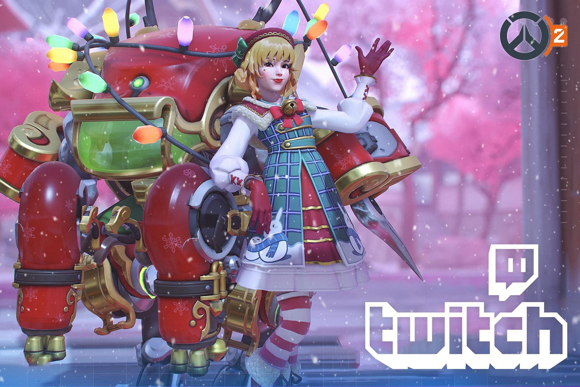 Overwatch 2 festive Twitch Drops can be obtained during the holidays (Image via Sportskeeda)