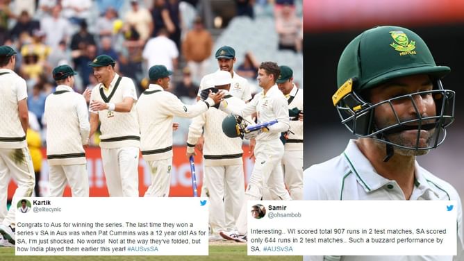 "South African cricket is in the dumps" - Fans roast the Proteas as they lose their first Test series in Australia since 2005