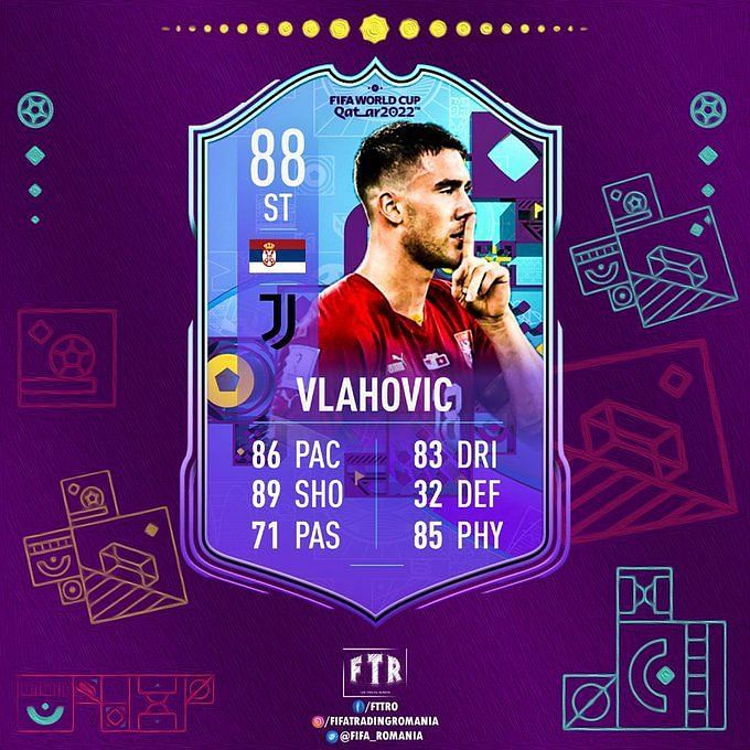 FIFA 23 leaks reveal Dusan Vlahovic as the latest SBC player in the ...