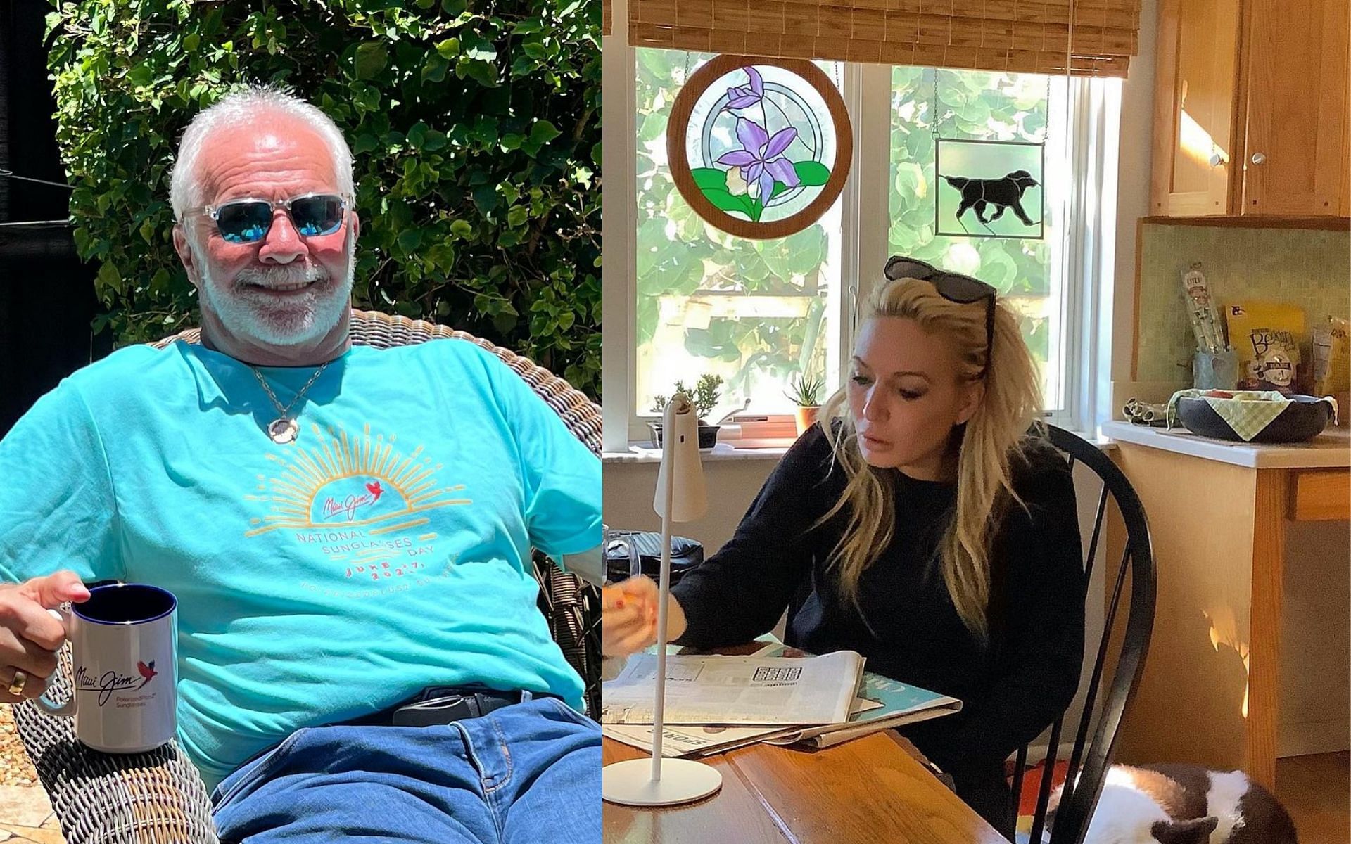 Captain Lee and Kate are friends (Images via kate_chastain and captain_lee_rosbach/ Instagram)