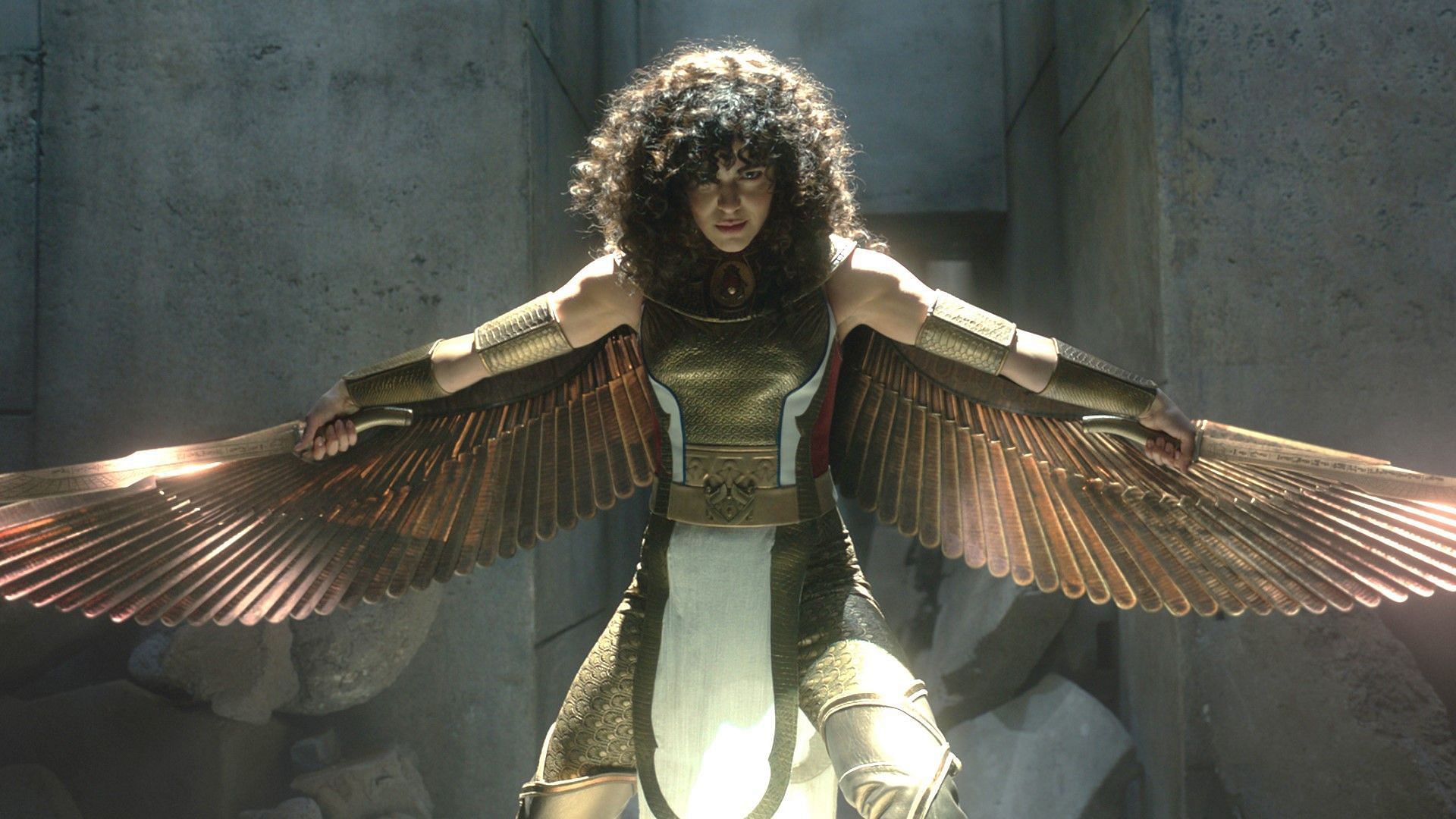 Scarlet Scarab (Layla El-Faouly) in Moon Knight (image via Marvel Studios)