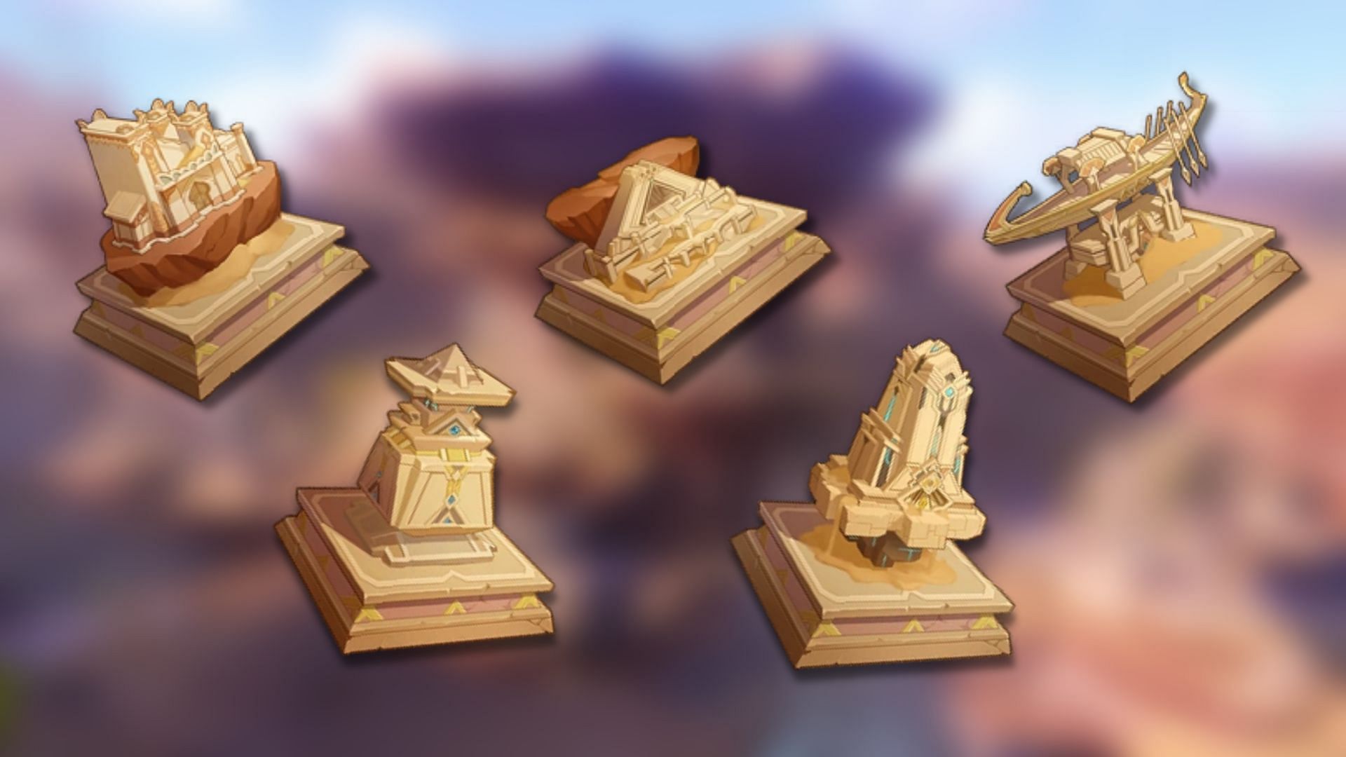 Temple of Gurabad Chess Piece Location Genshin Impact 