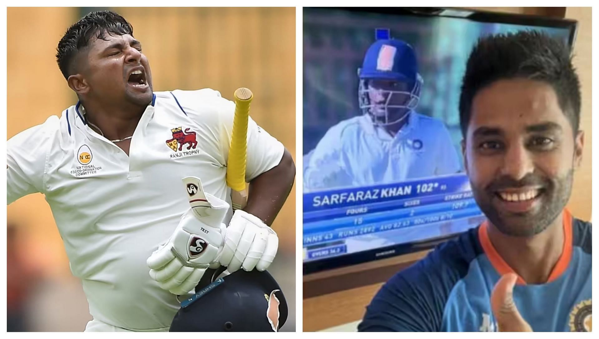 सरफराज खान और सूर्यकुमार यादव, भारतीय क्रिकेट टीम (इमेज - गेट्टी)