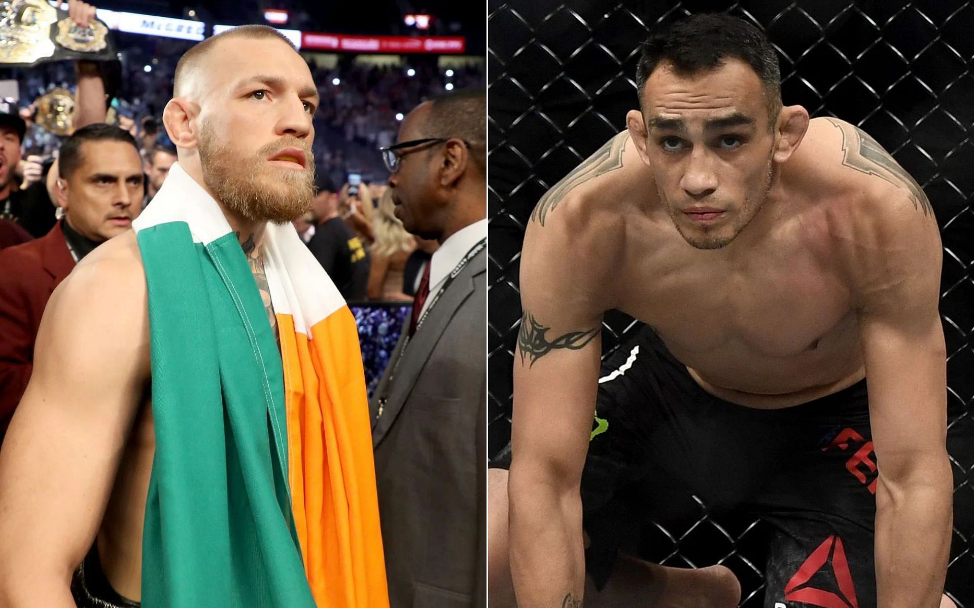 Conor McGregor (Left), and Tony Ferguson (Right)