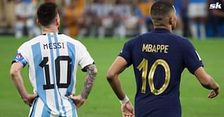 Lionel Messi and Kylian Mbappe's reaction to meeting each other at PSG described as discreet and slightly awkward - Reports
