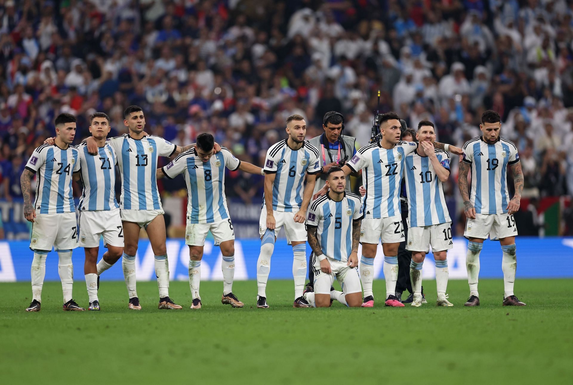 Argentina had stronger squads in previous editions of the World Cup.