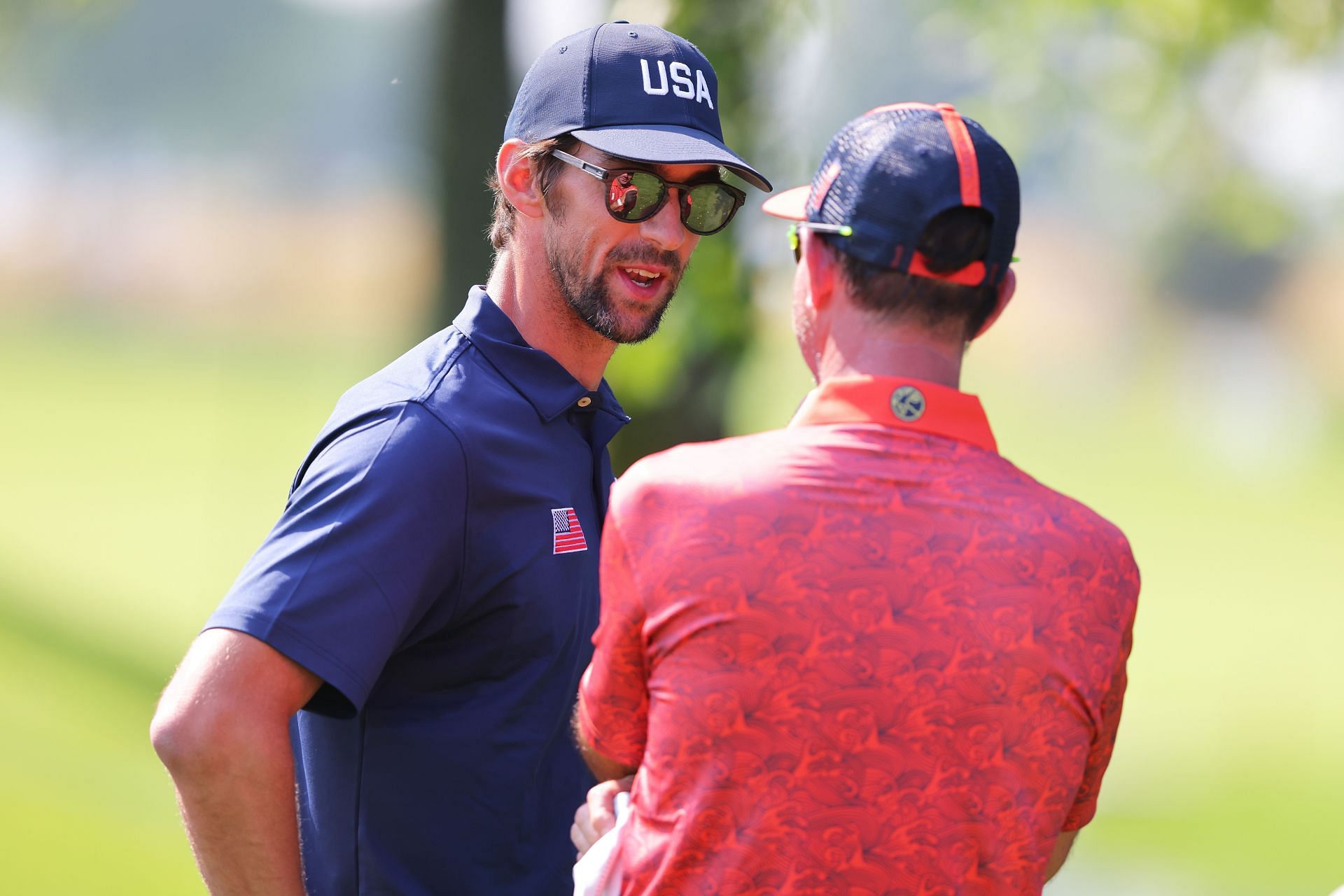 Michael Phelps has become quite the golfer