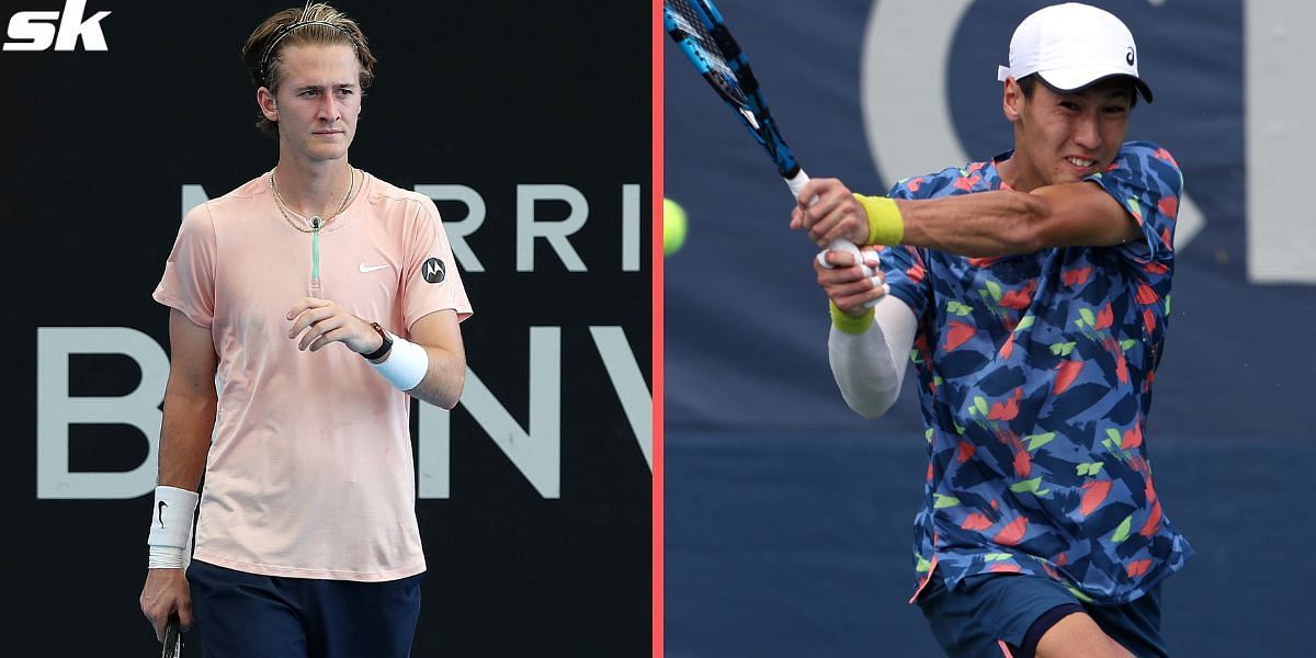 Sebastian Korda will take on Yosuke Watanuki in the second round of the Australian Open