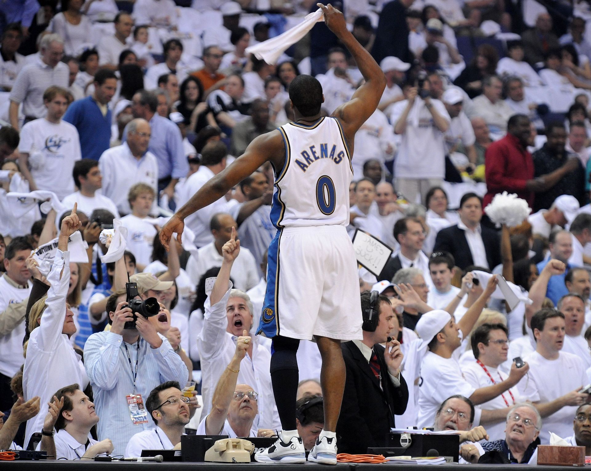 Former Washington Wizards star Gilbert Arenas