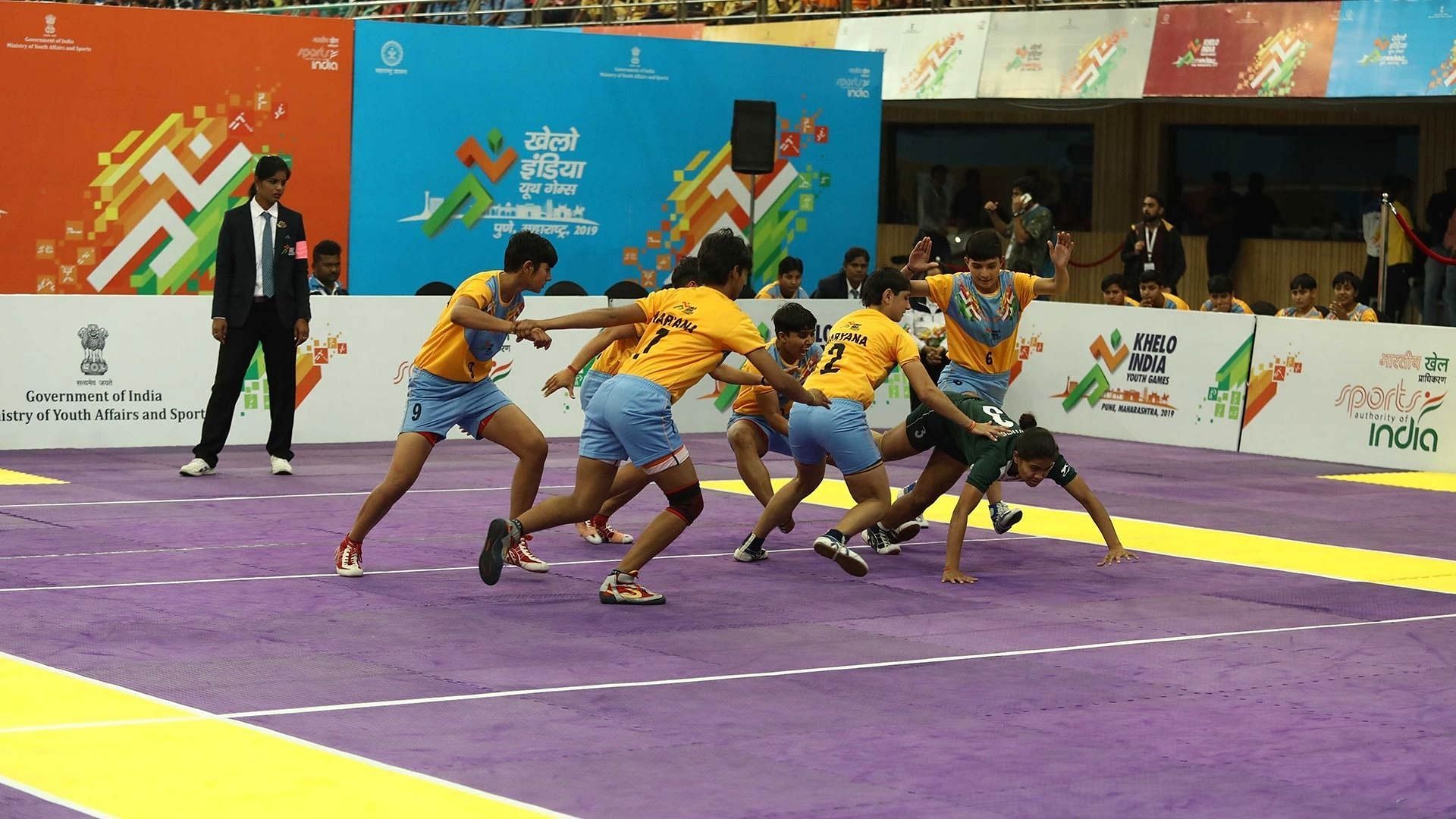 Kabaddi At Khelo India Youth Games 2019