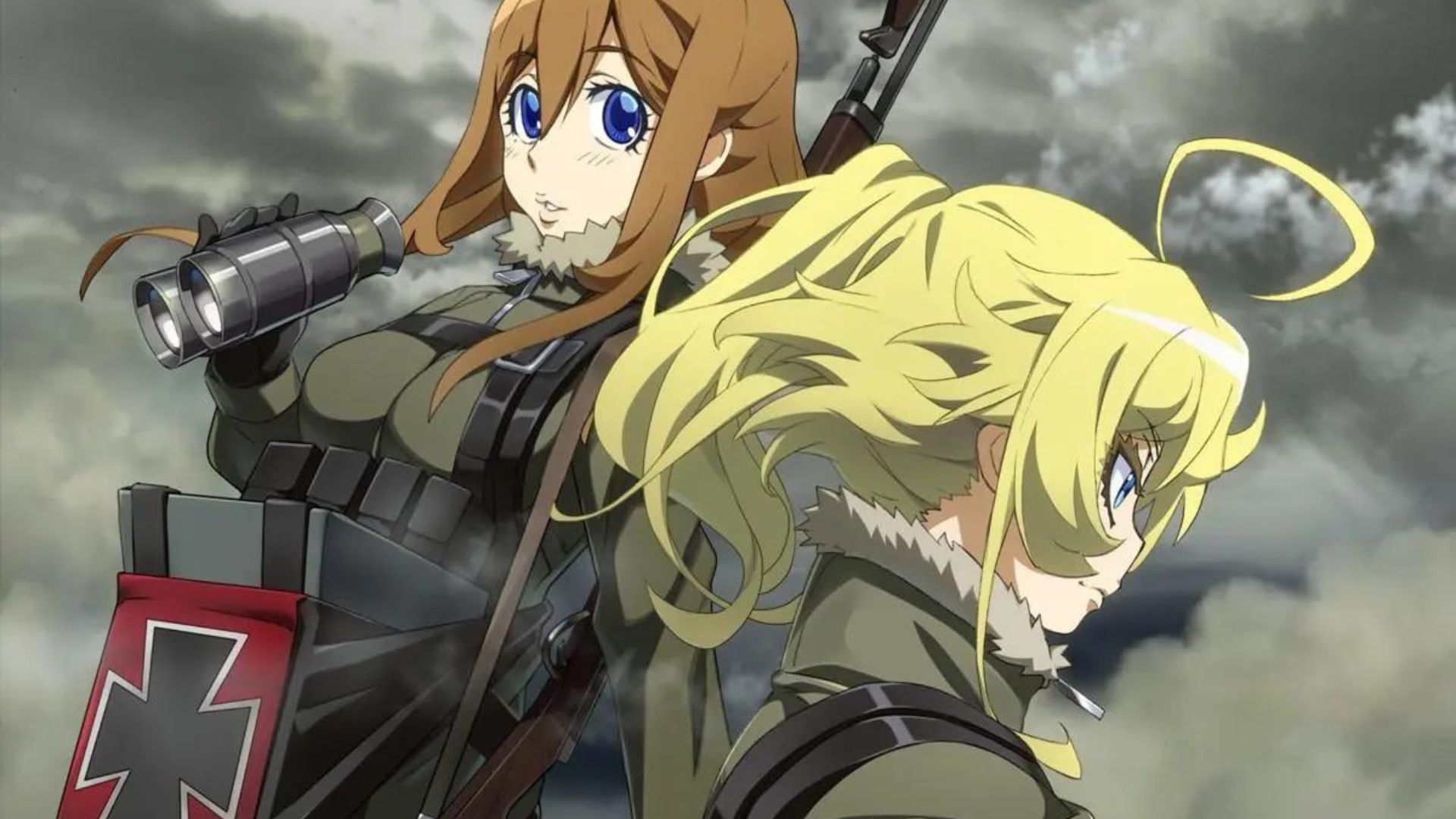 Tanya Degurechaff and Viktoriya Ivanovna Serebryakov as seen in Youjo Senki (Image via Nut)