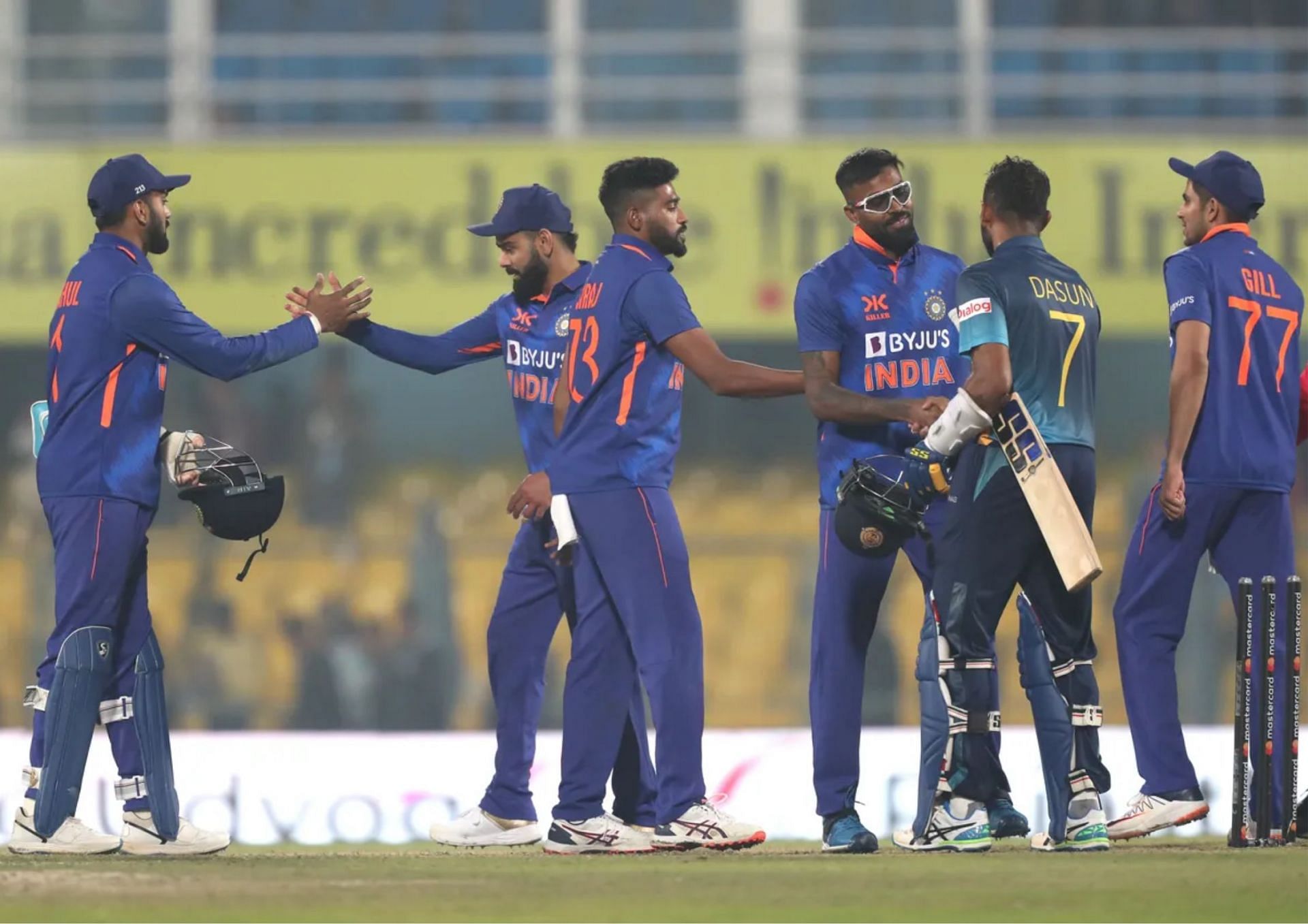 India took a 1-0 lead in the series against Sri Lanka on Tuesday (Picture Credits: BCCI).