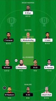 DAT vs RUR Dream11 Prediction - Oman D20