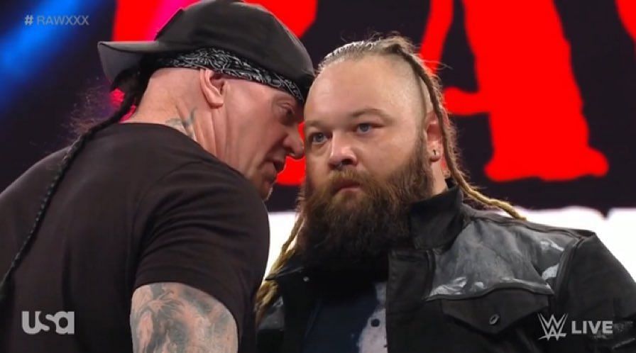 What did The Undertaker say to Bray Wyatt on WWE Raw XXX