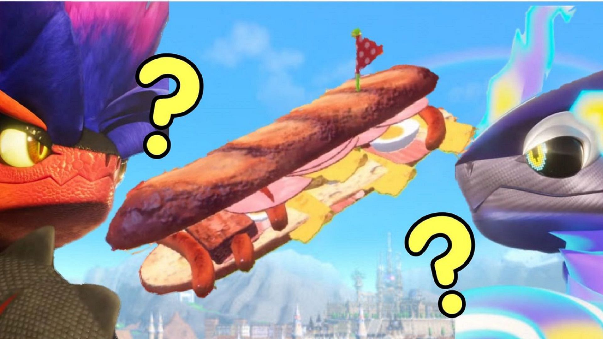 Koraidon and Miraidon love their Herba Mystica sandwiches (Image via The Pokemon Company)