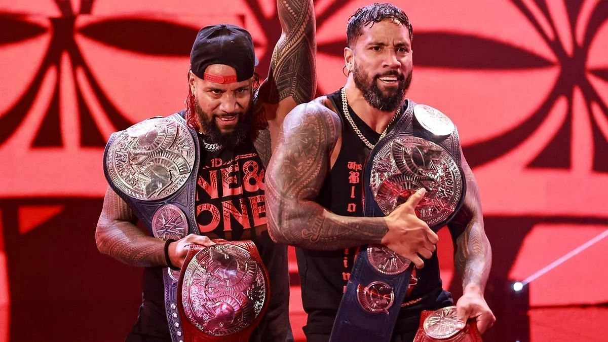 The Usos are the reigning tag team champions
