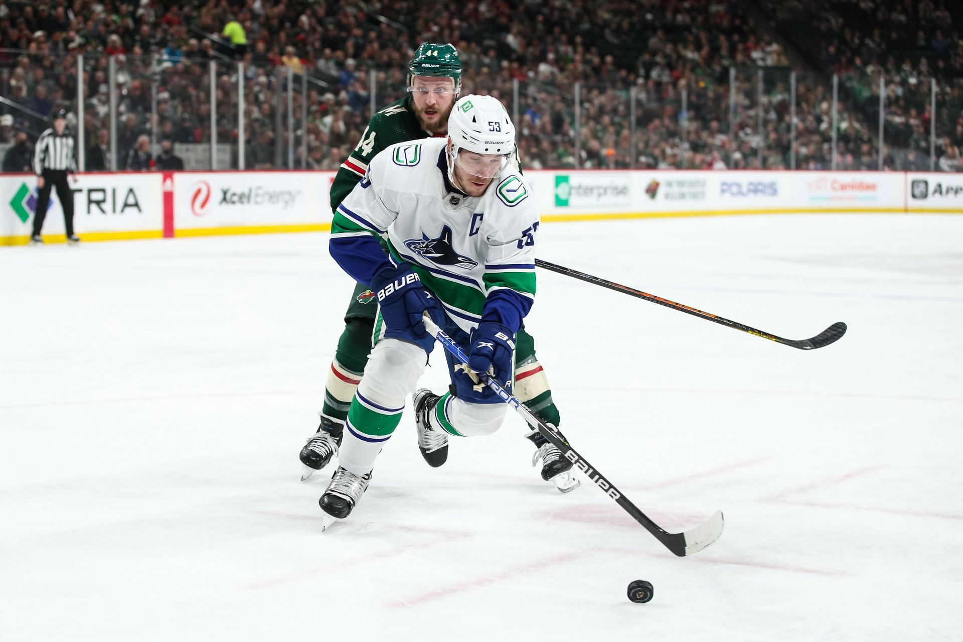 Vancouver Canucks v Minnesota Wild