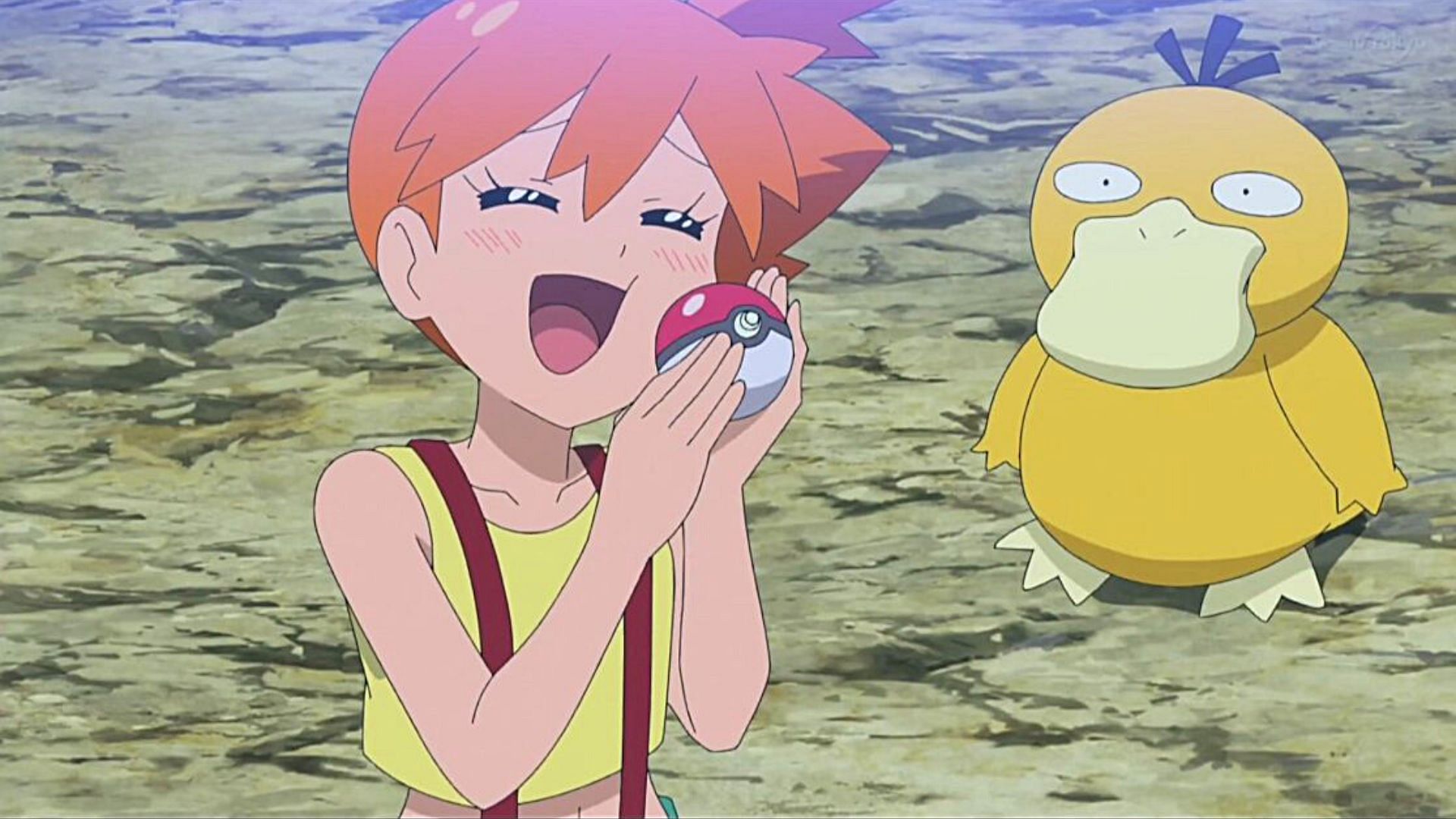 Misty as seen in the anime (Image via OLM)