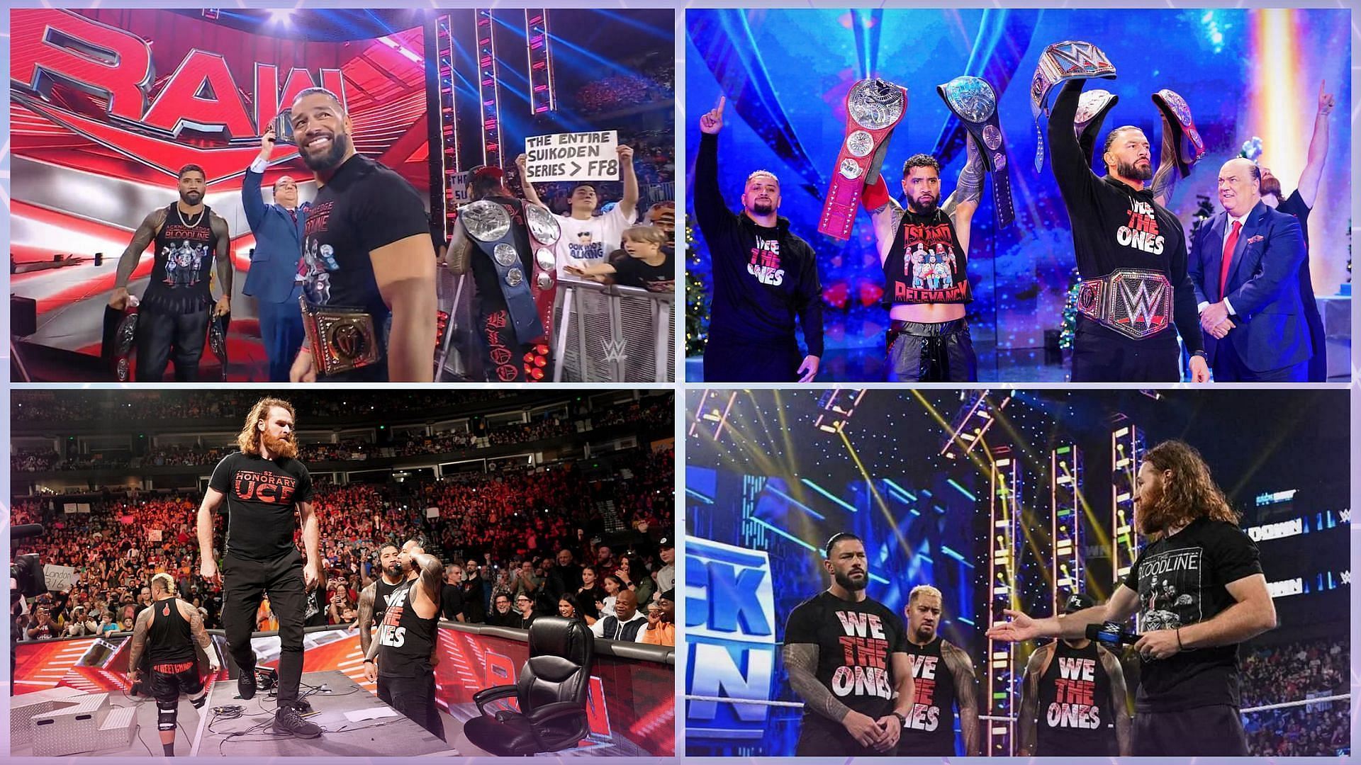 WWE में द ब्लडलाइन का जलवा जारी
