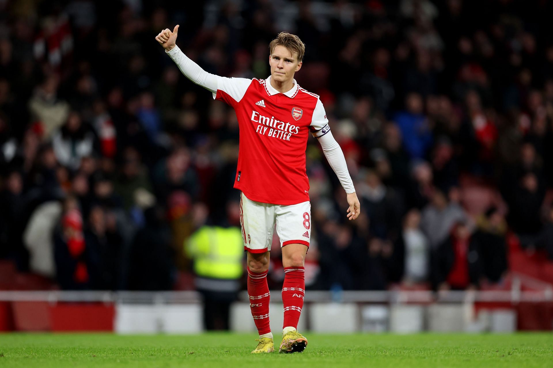 Martin Odegaard has gone from strength to strength at the Emirates.