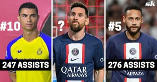 10 players with most assists for club and country