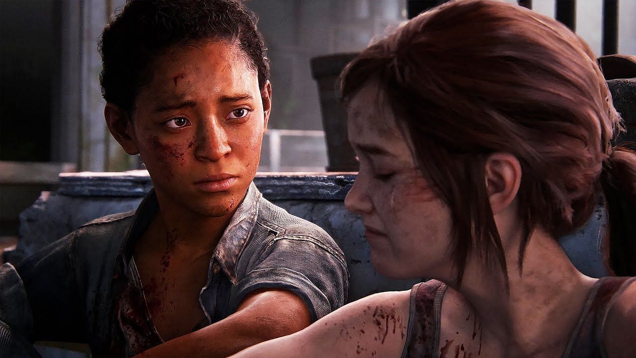 Riley and Ellie in The Last of Us: Left Behind (Image via Naughty Dog)
