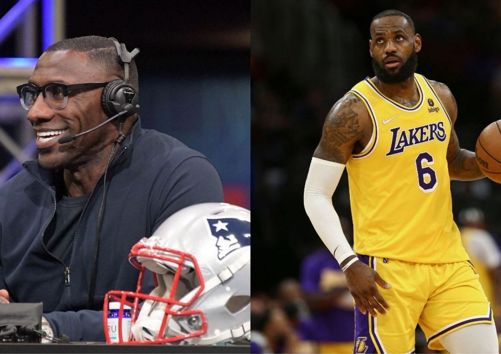 Lebron james store shannon sharpe