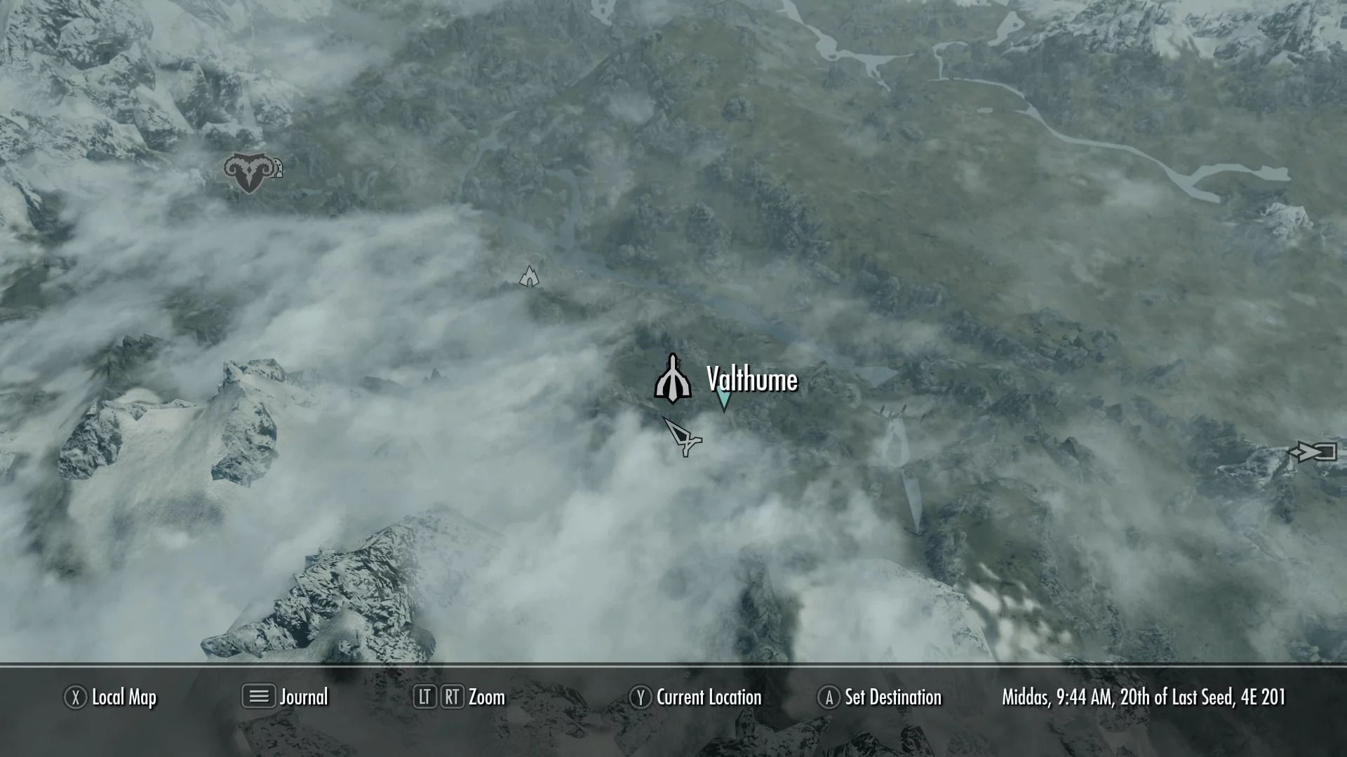 Find Hevnoraak at Valthume. (Image via Bethesda)