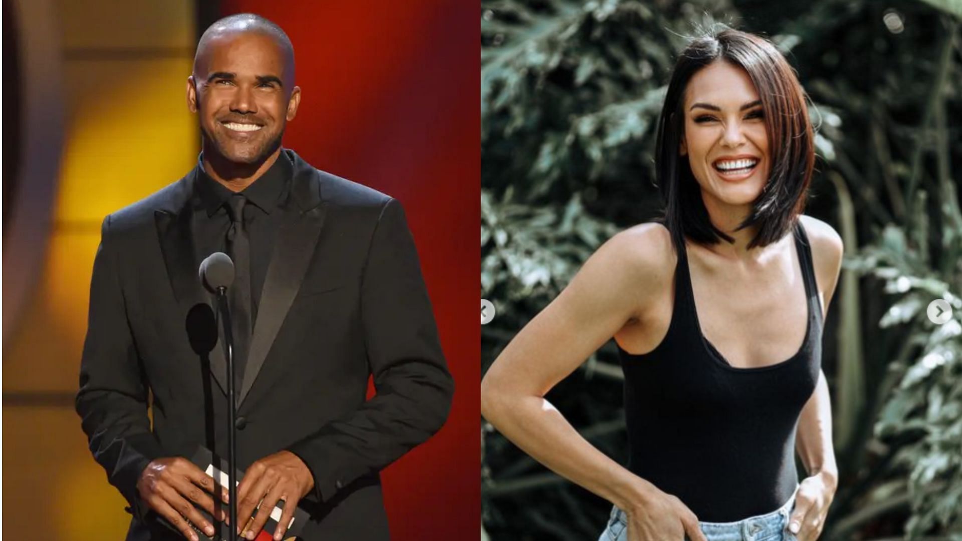 Shemar Moore welcomes baby girl with girlfriend Jesiree Dizon. Netizens pour congratulations on the pair. (Image via AP, Instagram/@jesiree)