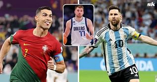 When NBA star Luka Doncic offered clear response after being asked about who he is supporting in Ronaldo vs Messi battle