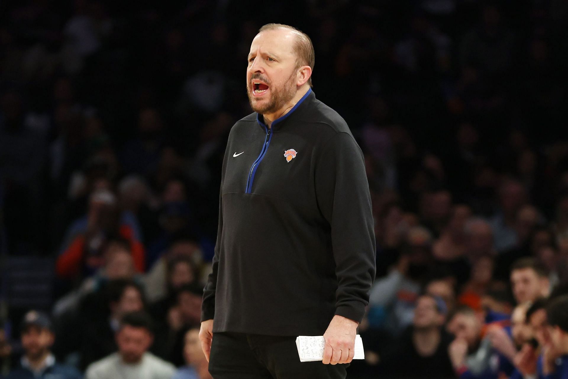 New York Knicks coach Tom Thibodeau