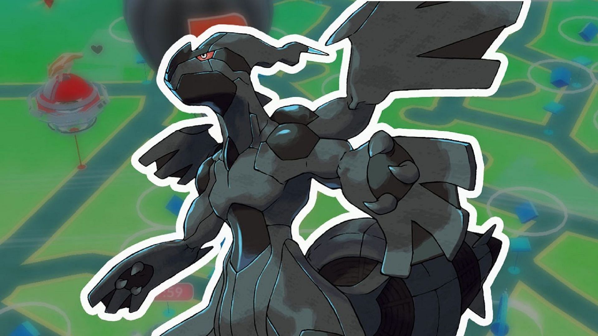 Zekrom&#039;s high attack stat makes it a juggernaut on offense in Pokemon GO (Image via Niantic)