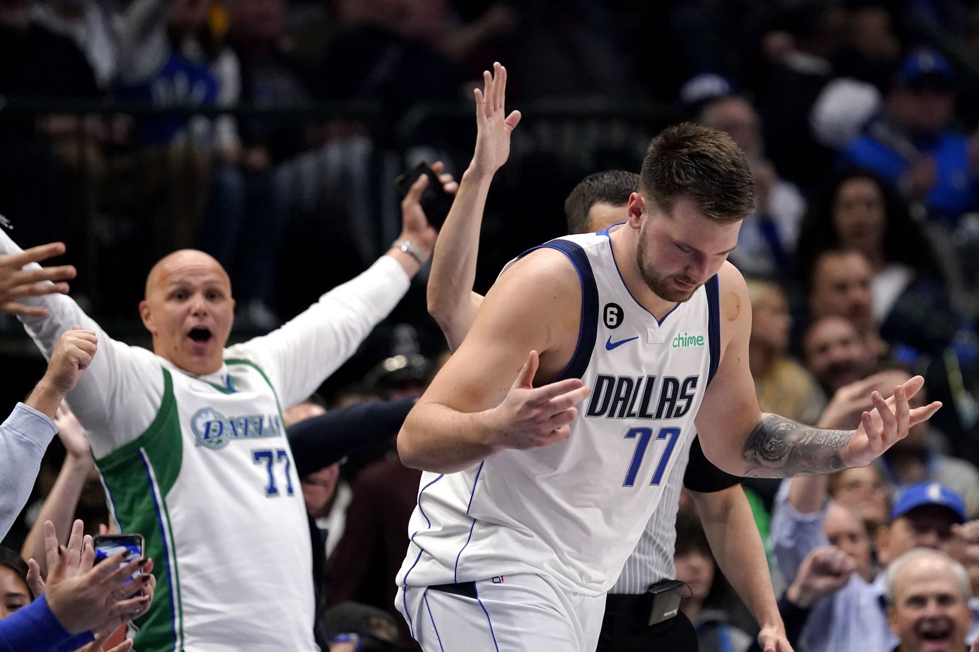Doncic is having the best season of his professional career (Image via Getty Images)