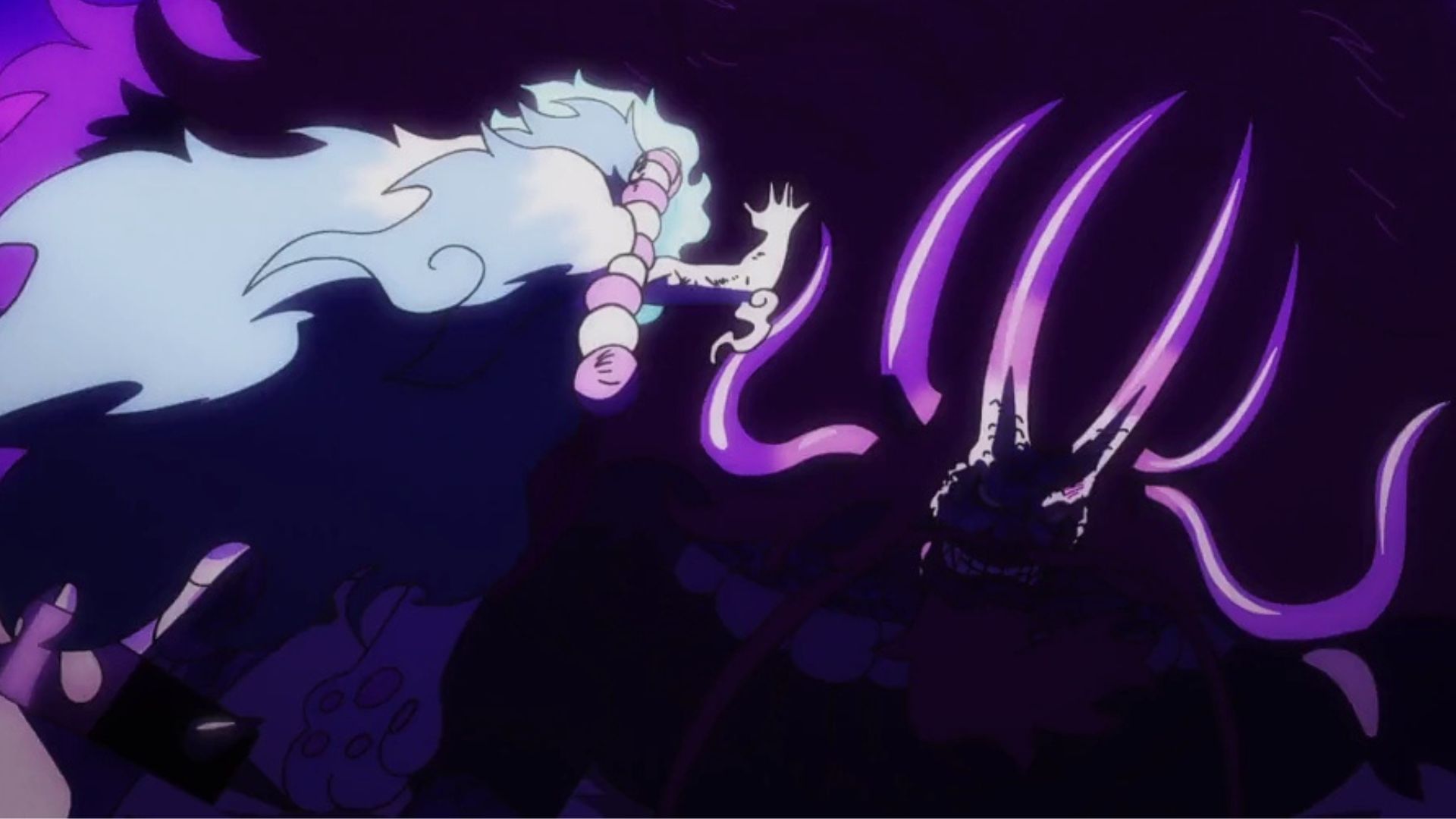 Yamato and Kaido in One Piece episode 1048 (Image via Toei Animation)