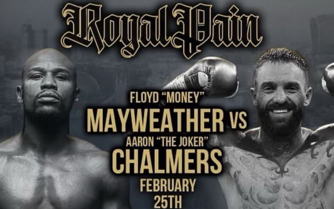 Breaking: Floyd Mayweather set to face retired English MMA fighter Aaron Chalmers in exhibition bout in February