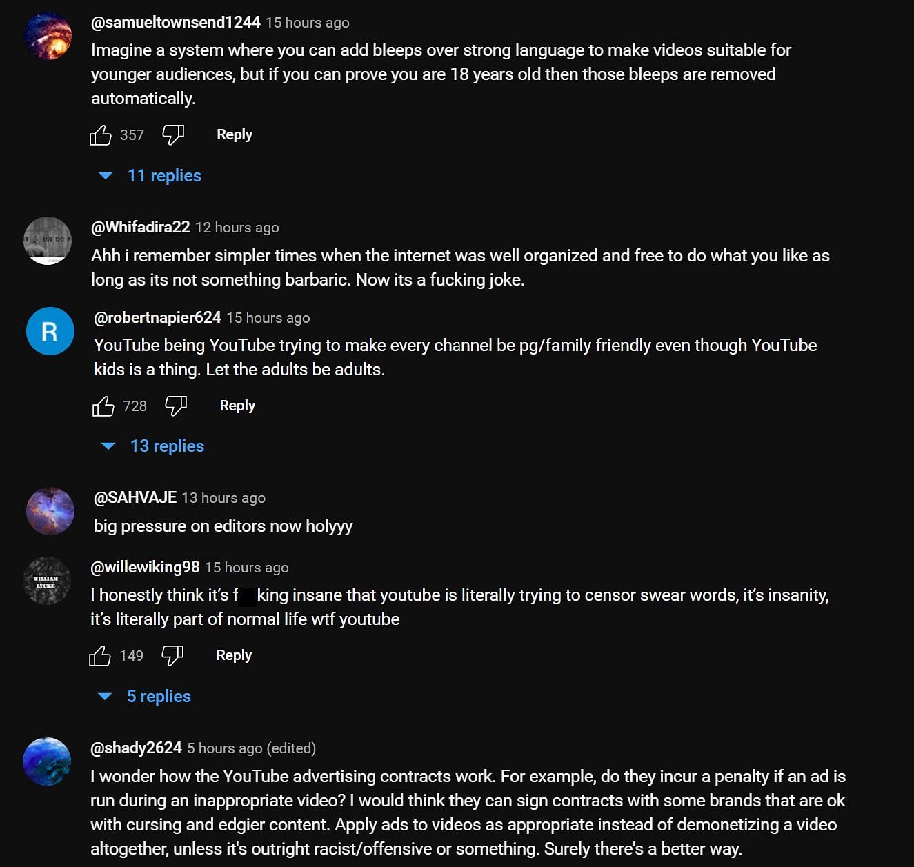 Fans give their take on the situation (Image via ZerkaaShorts on YouTube)