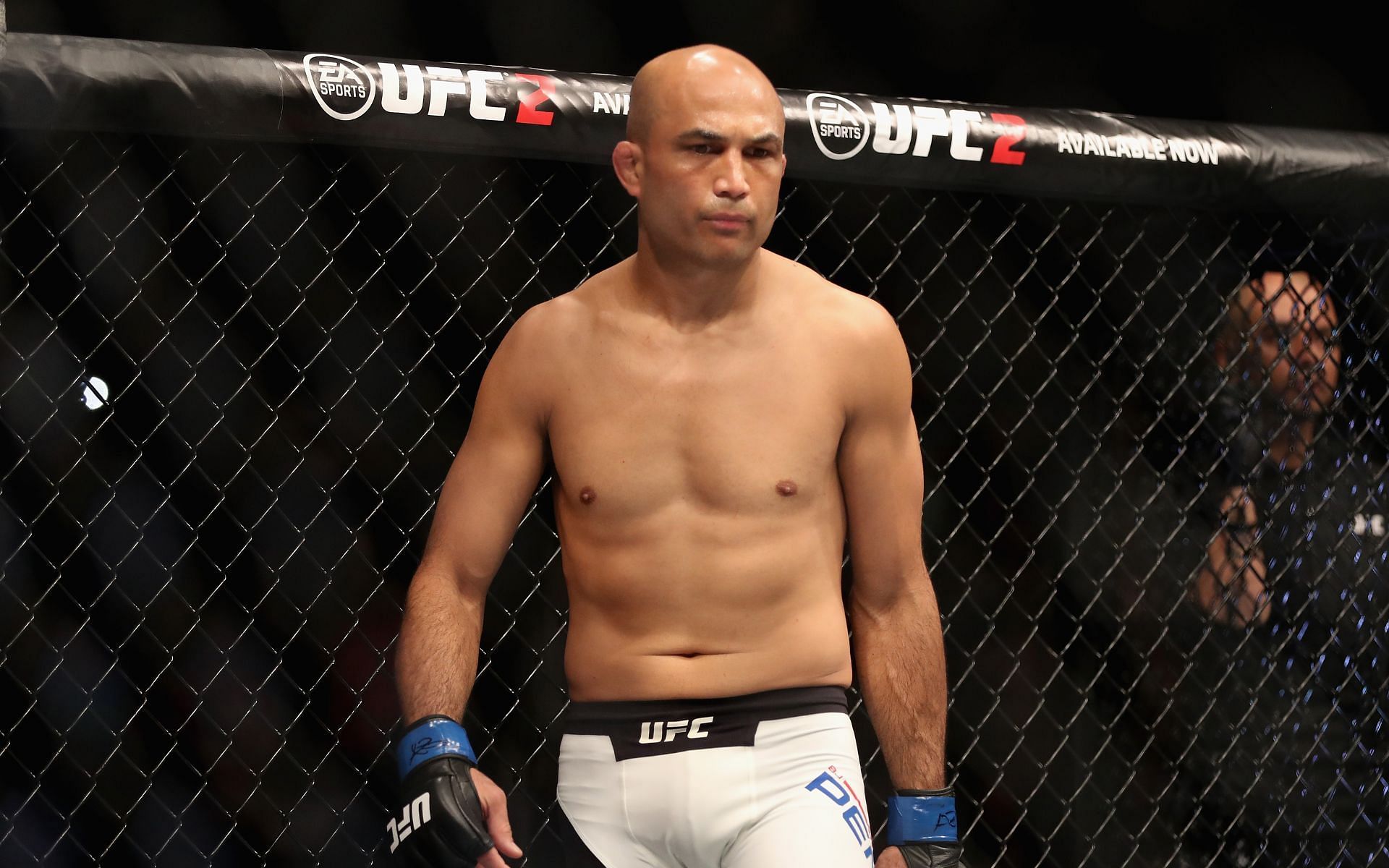 B.J. Penn before his fight against Yair Rodriguez at UFC Fight Night 103 