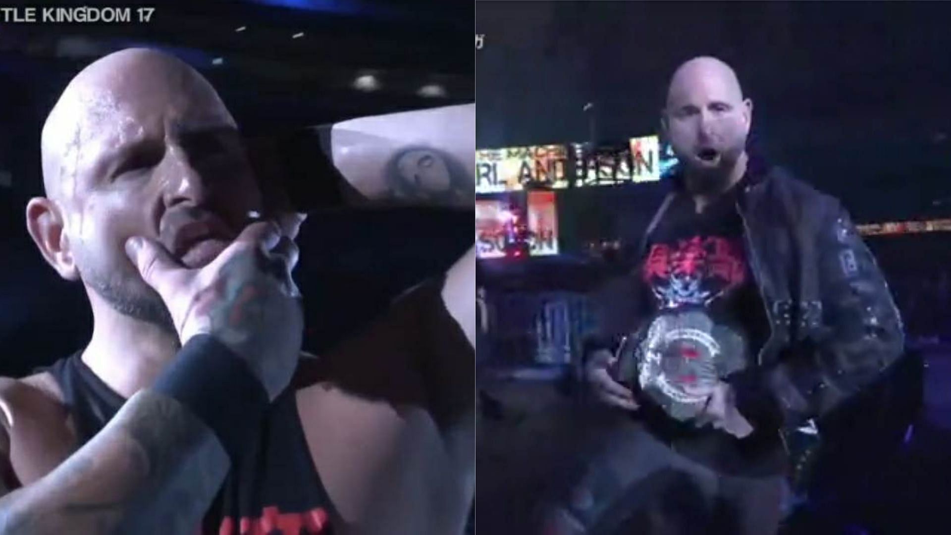 Karl Anderson lost the NEVER Openweight Title at the Tokyo Dome