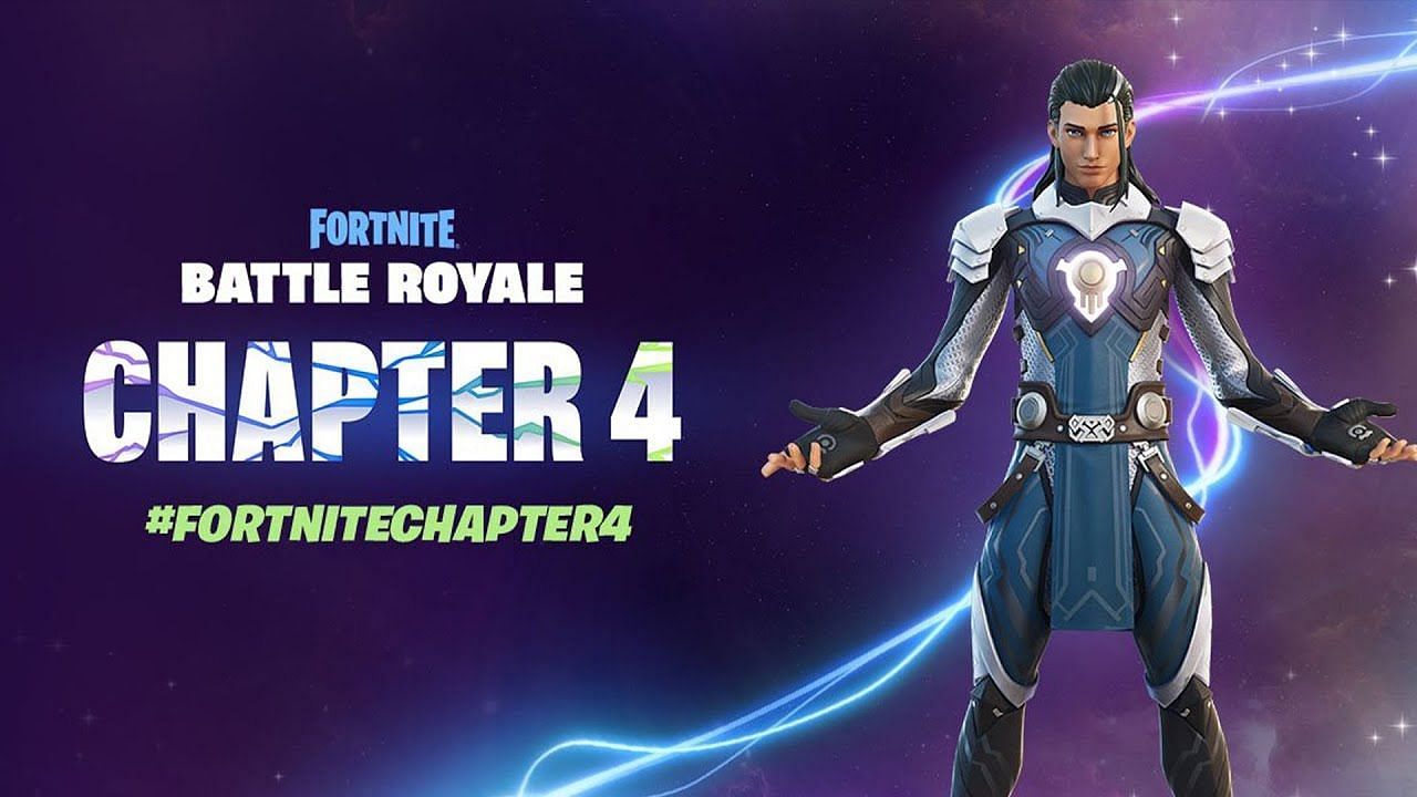 The Ageless is the final skin of the Fortnite Chapter 4 Season 1 Battle Pass (Image via Epic Games)