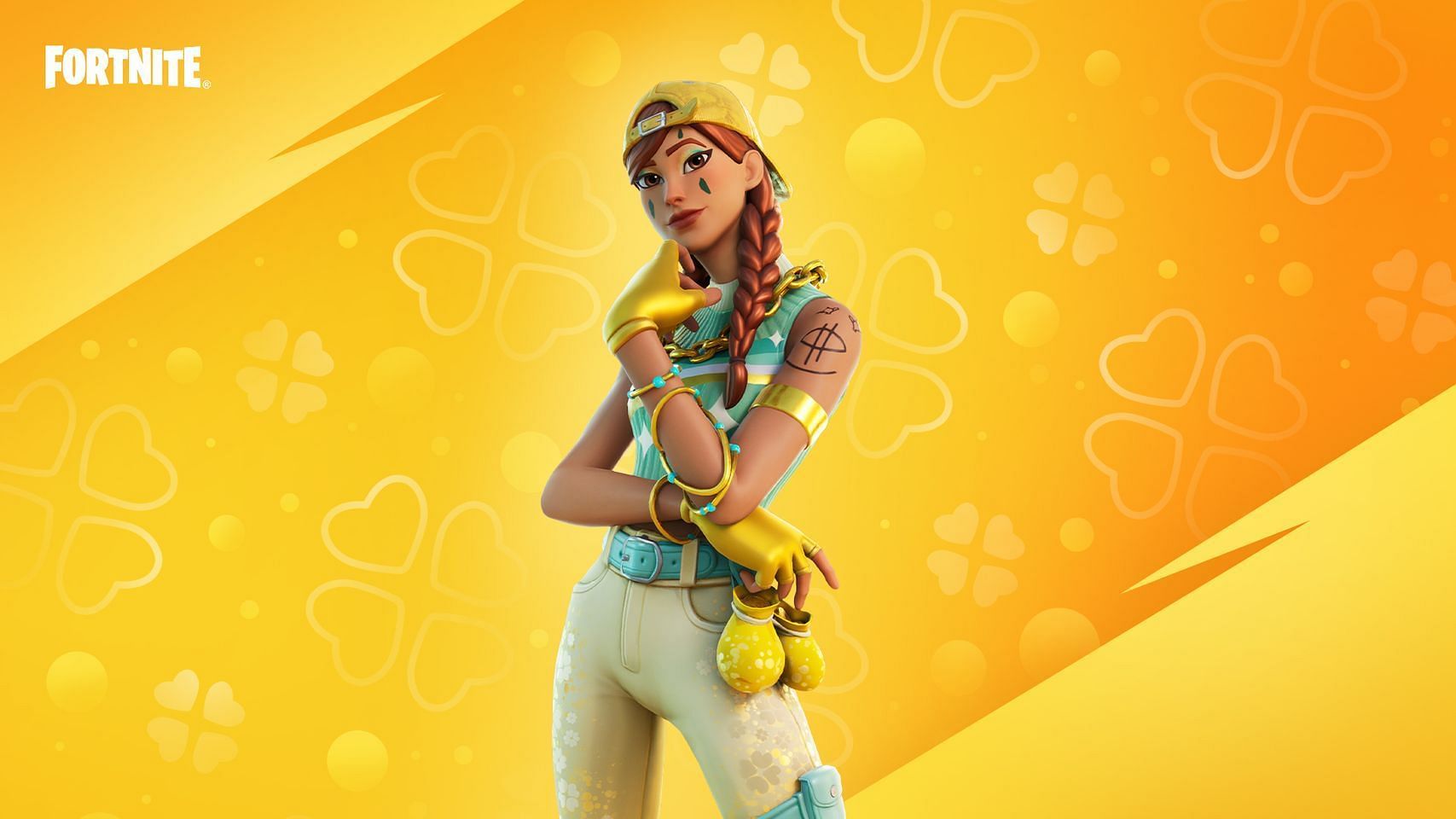 Aura may be the sweatiest Fortnite skin of all time (Image via Epic Games)